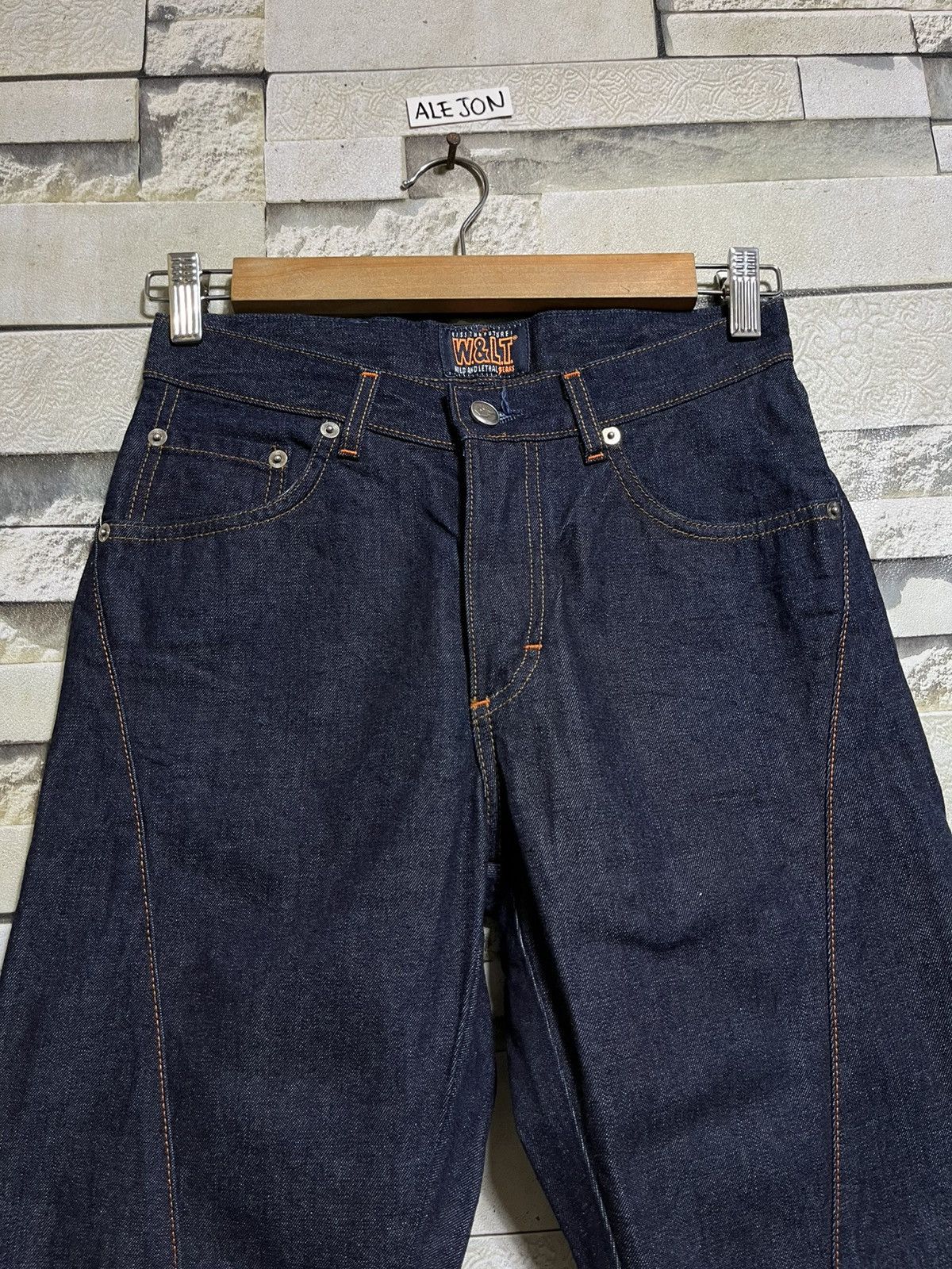 W&LT W&LT WATER VAN BEIRENDONCK DENIM PANTS Size US 28 / EU 44 - 3 Thumbnail