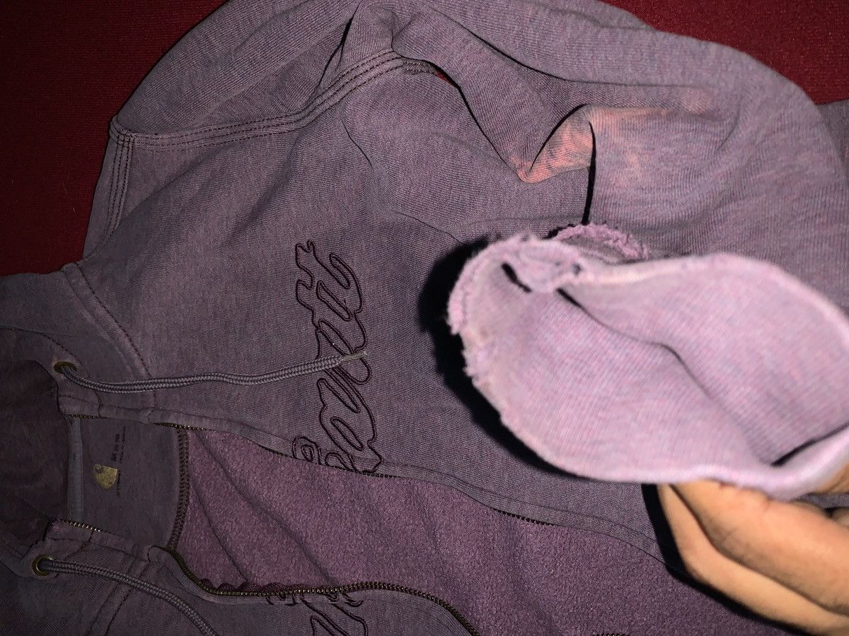 Carhartt × Vintage Vintage purple carhartt zip up (read desc) Size US XS / EU 42 / 0 - 3 Thumbnail