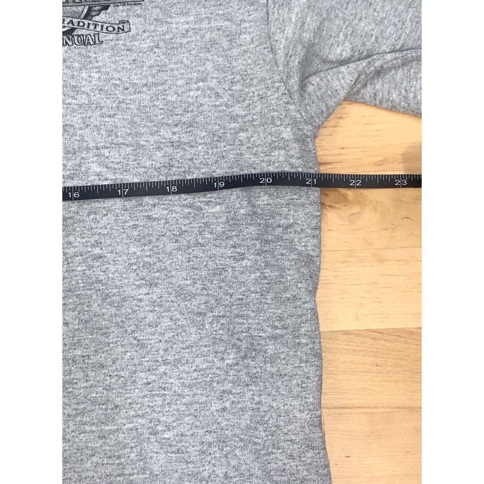 Vintage Laughlin River Run Promo Graphic Long Sleeve T Shirt Mens L Gray Harley Davidson Motorcycle Cotton Crew Neck Size US L / EU 52-54 / 3 - 6 Thumbnail