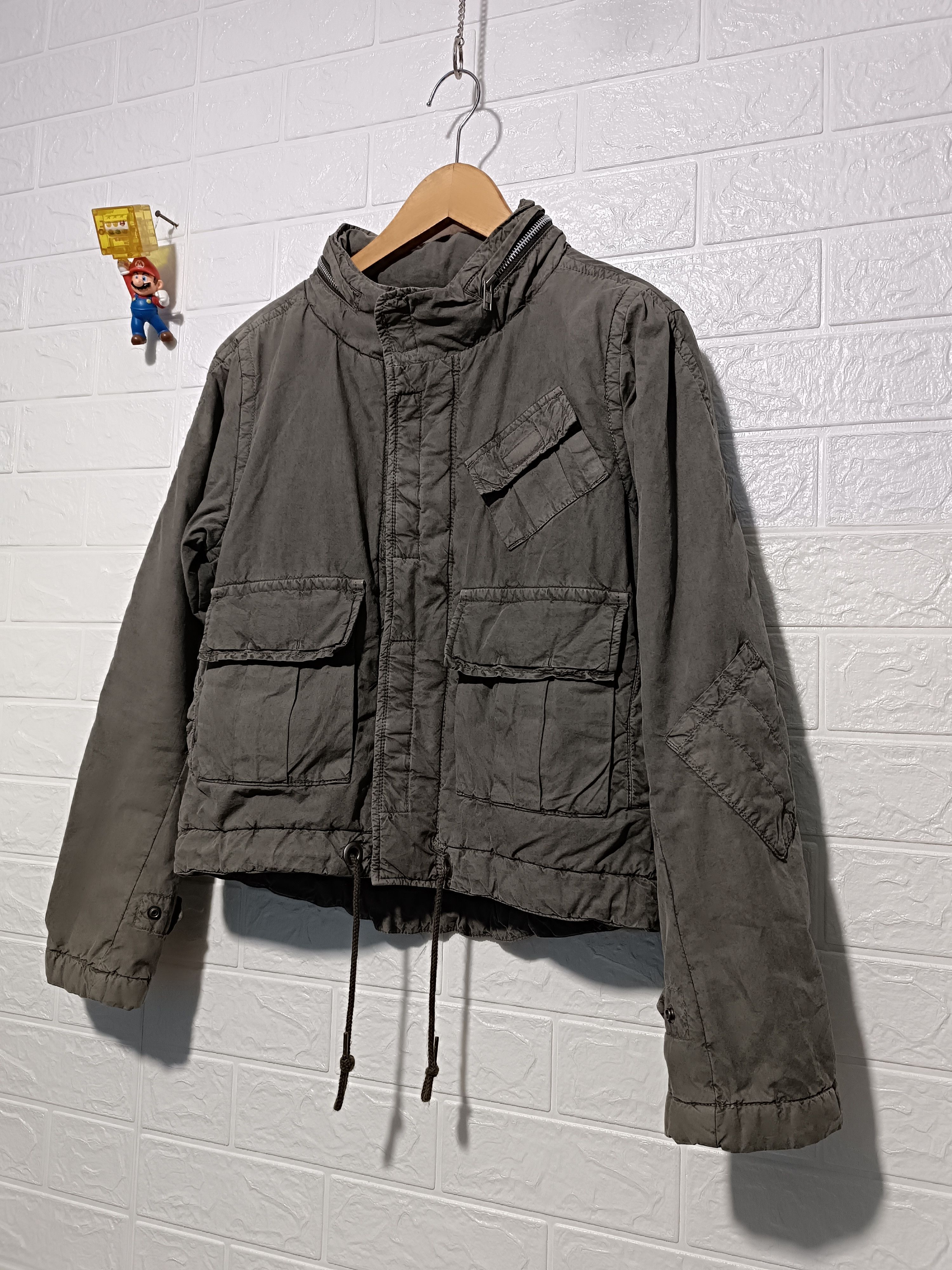 Japanese Brand Japanese Wash Cargo Crop Jacket Size US M / EU 48-50 / 2 - 2 Thumbnail