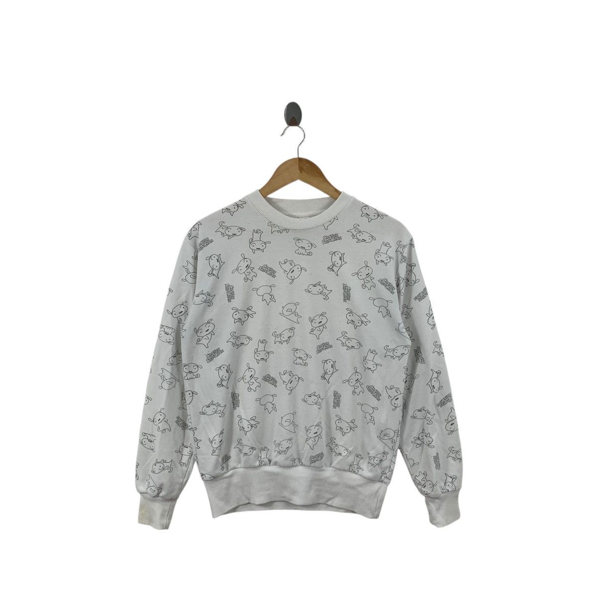 Other CRAYON SHIN CHAN Shiro Over Print Anime Manga Sweatshirt Size M / US 6-8 / IT 42-44 - 3 Thumbnail