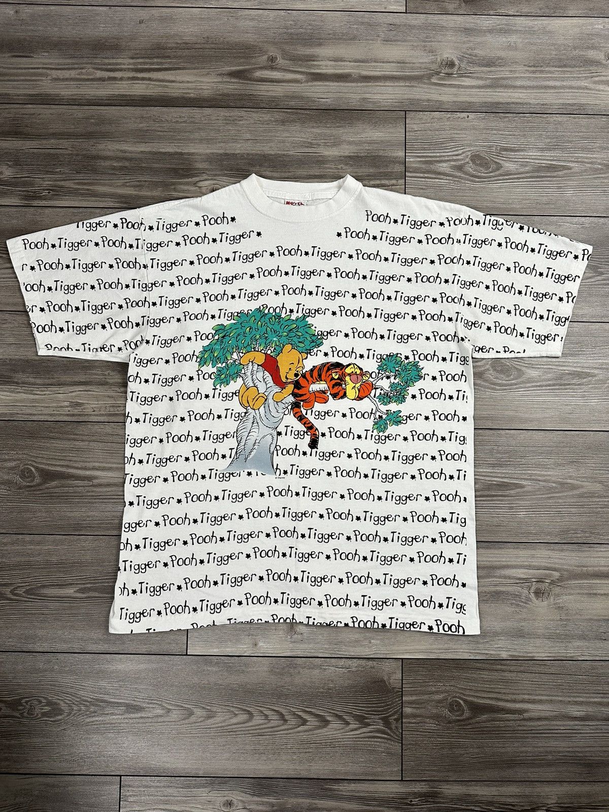 Disney Vintage 90’s Winnie The Pooh & Tigger T Shirt Size US XL / EU 56 / 4 - 1 Thumbnail