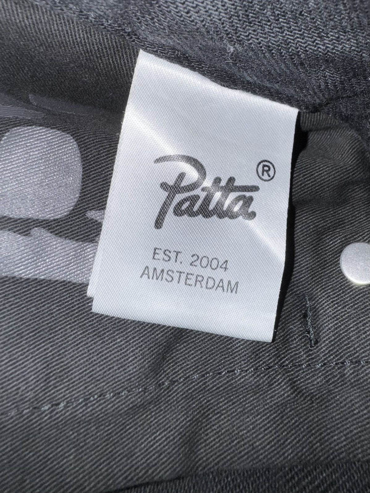 Patta Patta Hope Love Peace Denim Pants Size US 32 / EU 48 - 7 Thumbnail