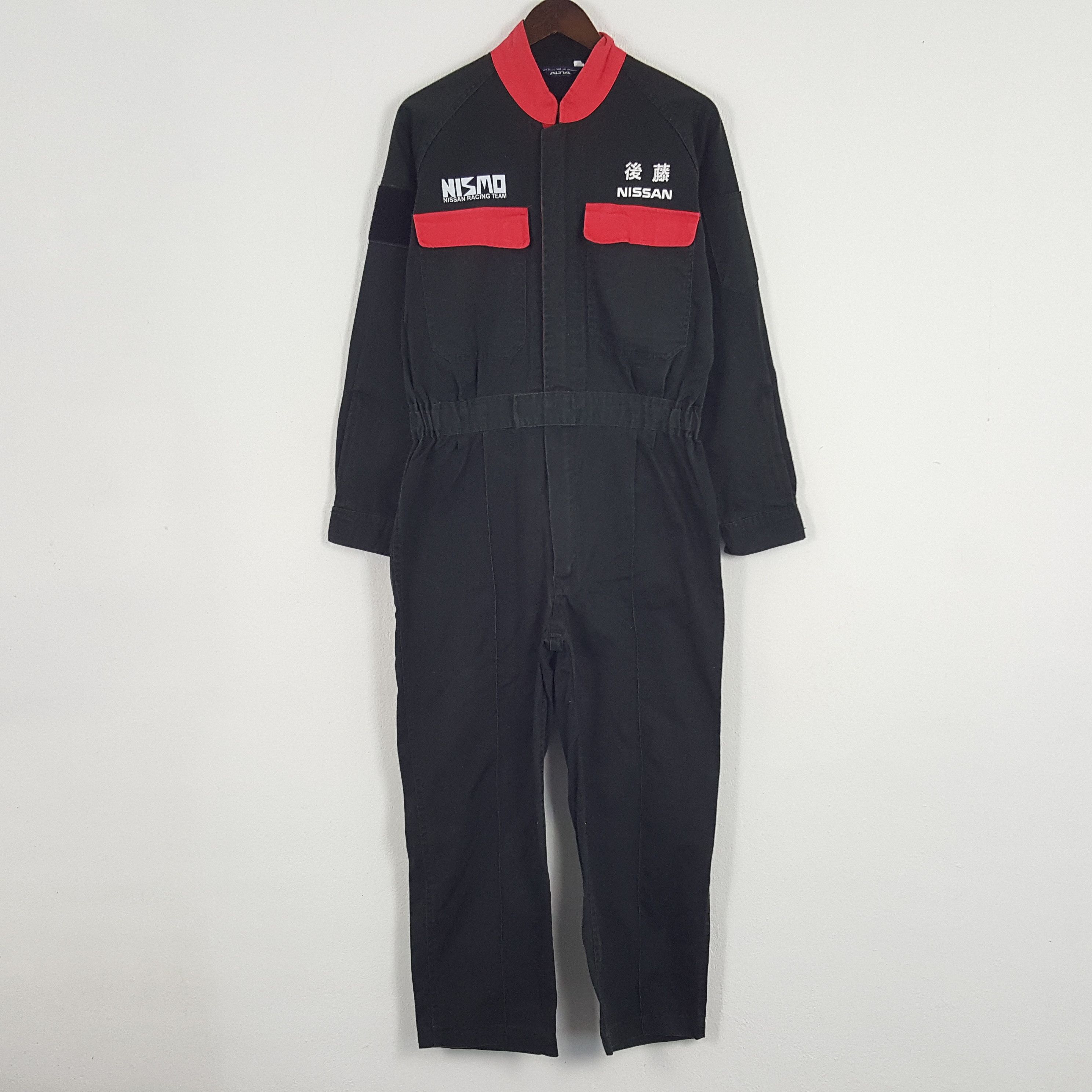 Japanese Brand × Vintage Vintage Nissan Racing Team Custom Art Logo Coverall Jacket Size US M / EU 48-50 / 2 - 4 Thumbnail