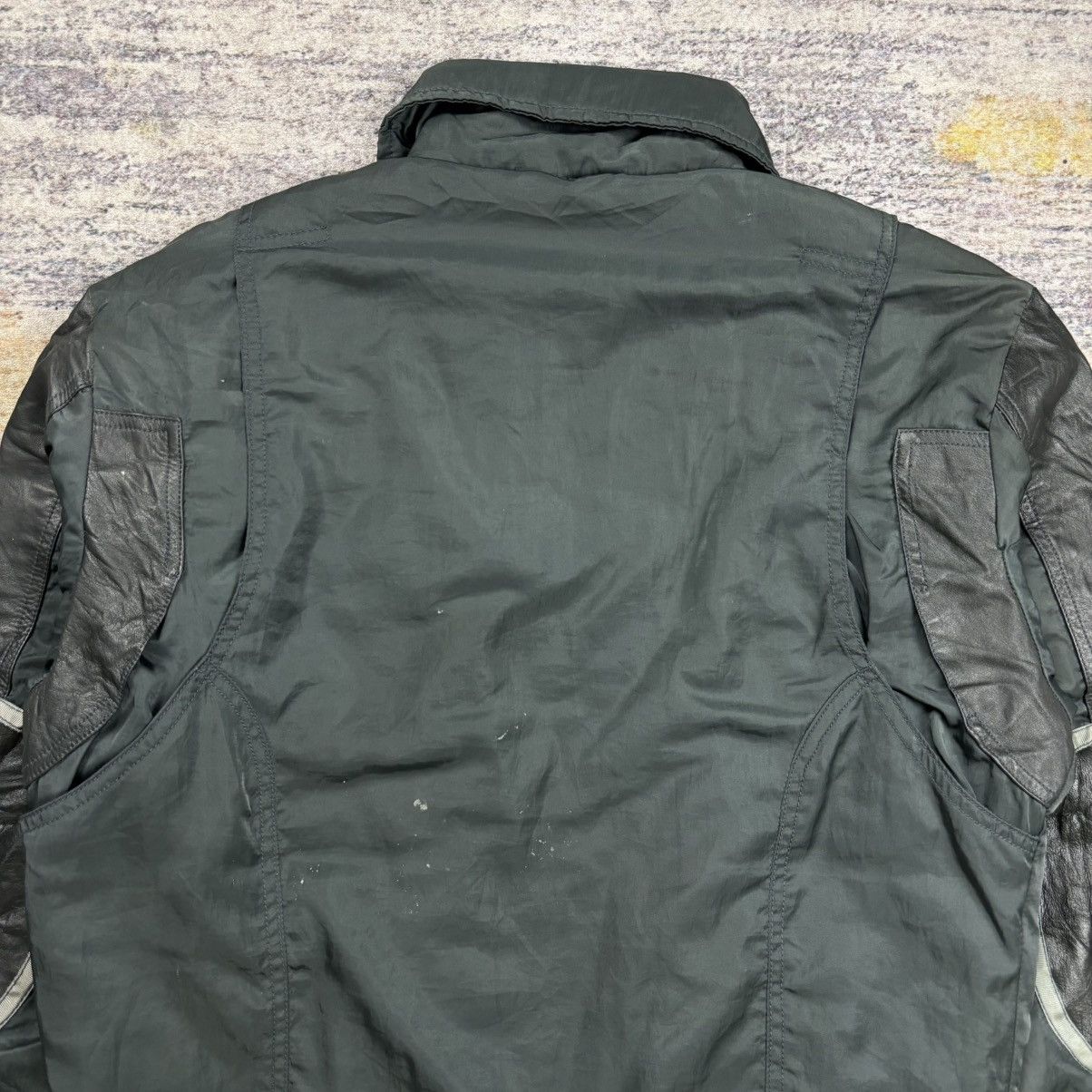 Diesel Diesel ncpu multi zipper mix leather bomber jacket Size US S / EU 44-46 / 1 - 6 Thumbnail