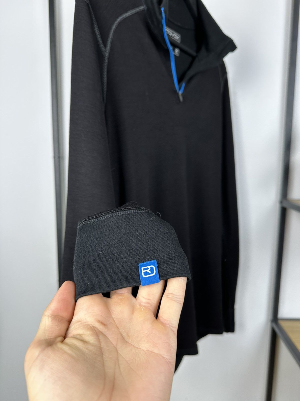 ORTOVOX ORTOVOX Fleece Long Sleeve Merino Wool Inside Outdoor Mens M Size US M / EU 48-50 / 2 - 11 Thumbnail