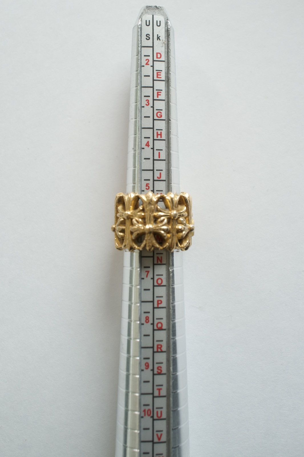 Chrome Hearts 22k Gold Cemetery Ring Size 6 Size ONE SIZE - 9 Thumbnail