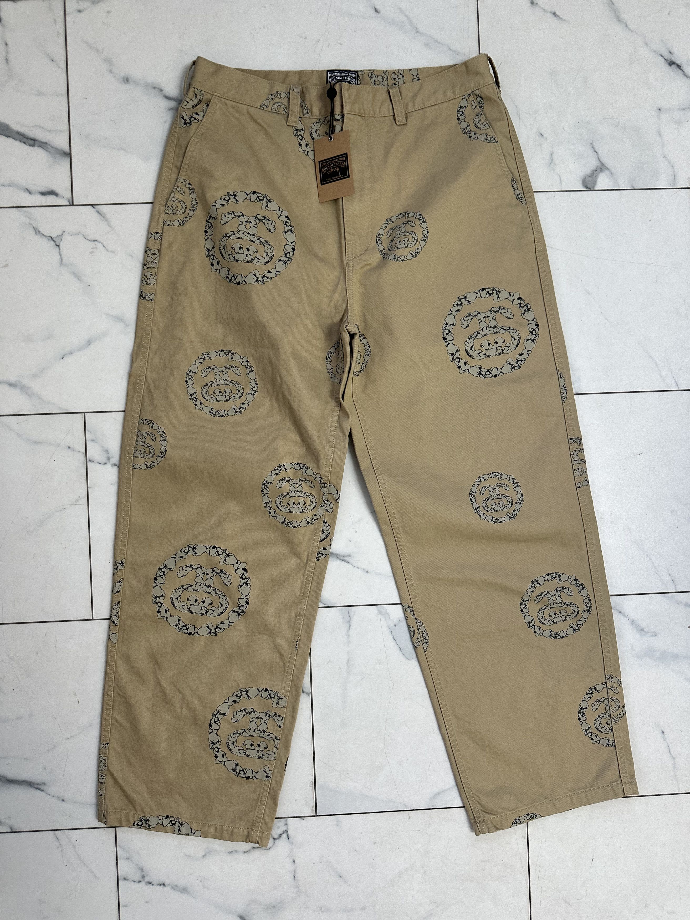 パンツ Stussy x Denim Tears SS WREATH CHINO 32 Stussy X Denim tears x Our Legacy Ttl 501 Jeans 34x34 | eBay