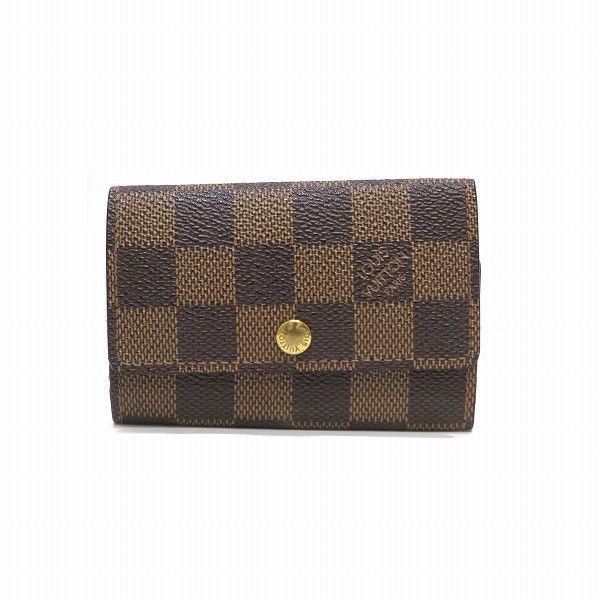 Louis Vuitton Louis Vuitton Louis Vuitton Damier Multicles 6 Key Case N62630 Canvas Key Holder N62630 in Good Condition Size ONE SIZE - 1 Thumbnail