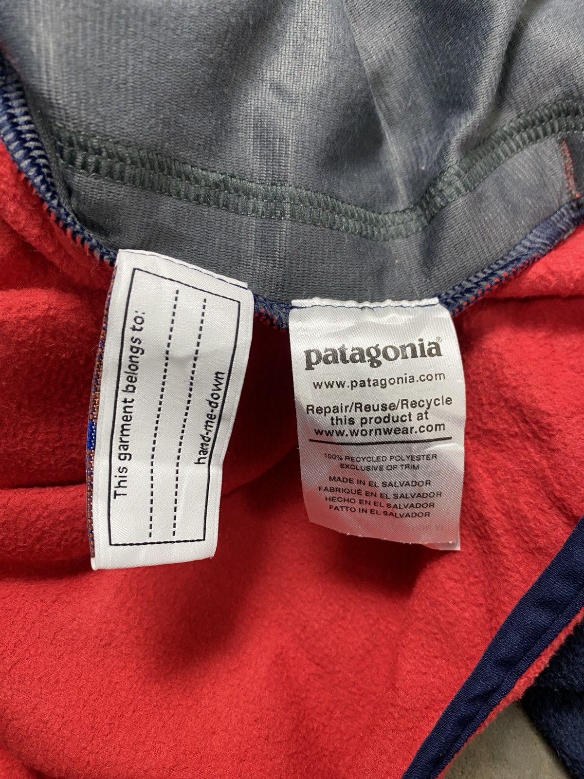 Patagonia Rare Patagonia Zipper Hoodie Fleece Size US S / EU 44-46 / 1 - 15 Thumbnail