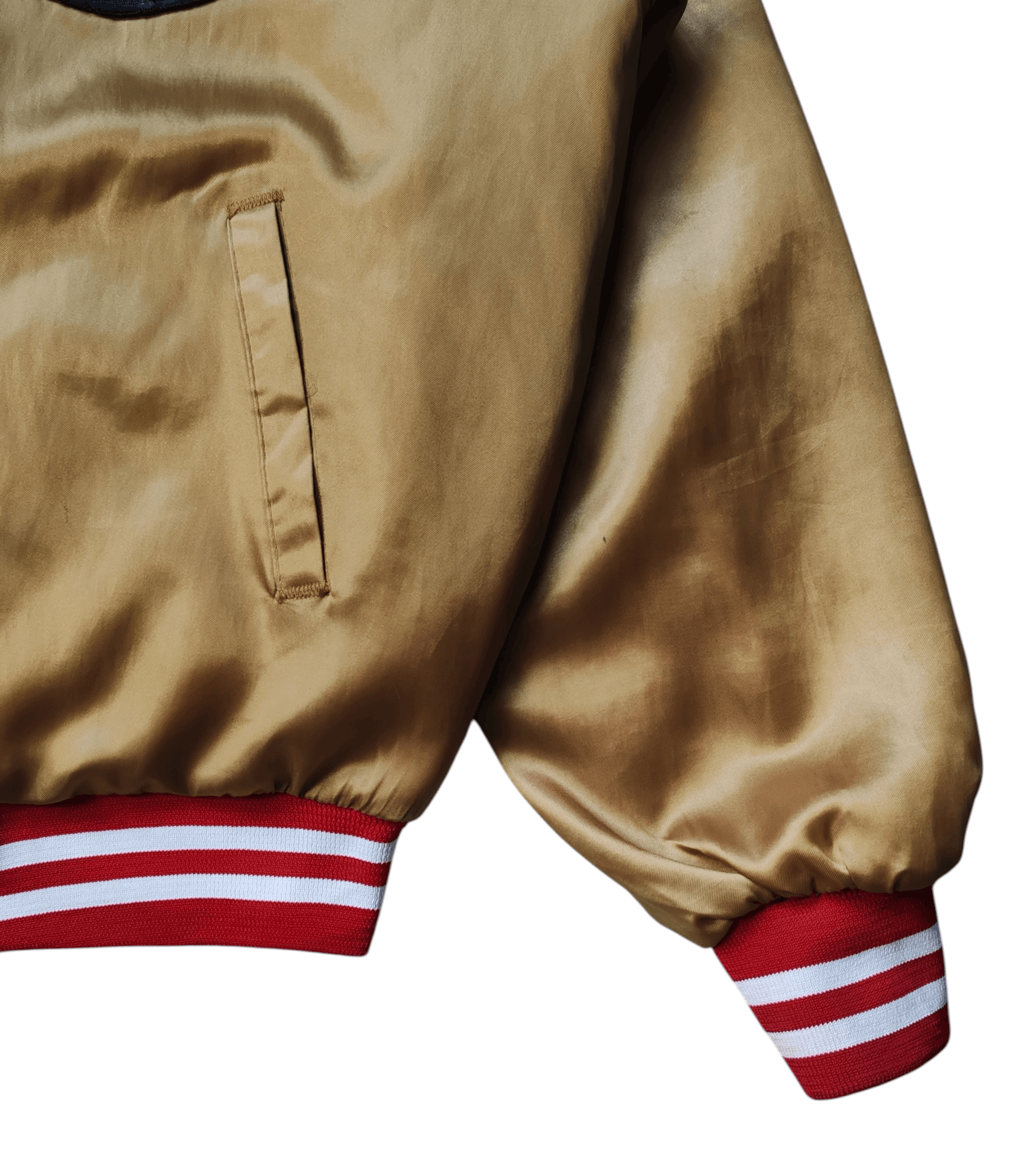 NFL 80s Vintage San Francisco 49ers Satin Jacket size Large Size US L / EU 52-54 / 3 - 6 Thumbnail