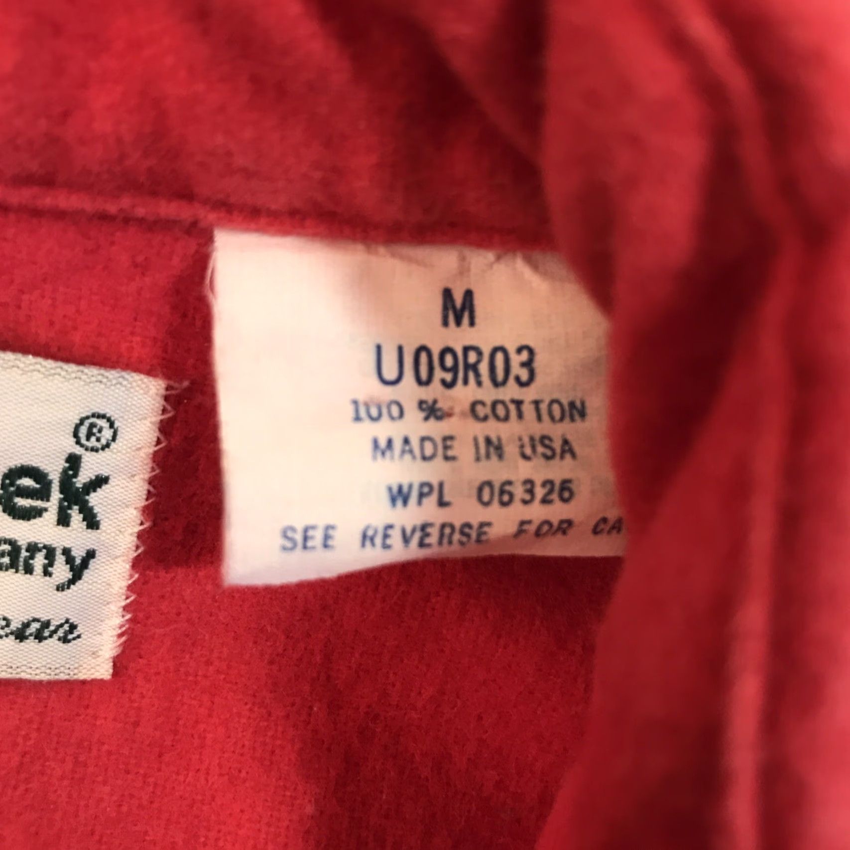 Vintage VINTAGE Birch Creek Mens Chamois Heavy Flannel Red USA Made Button Up M Fishing Size US M / EU 48-50 / 2 - 4 Thumbnail