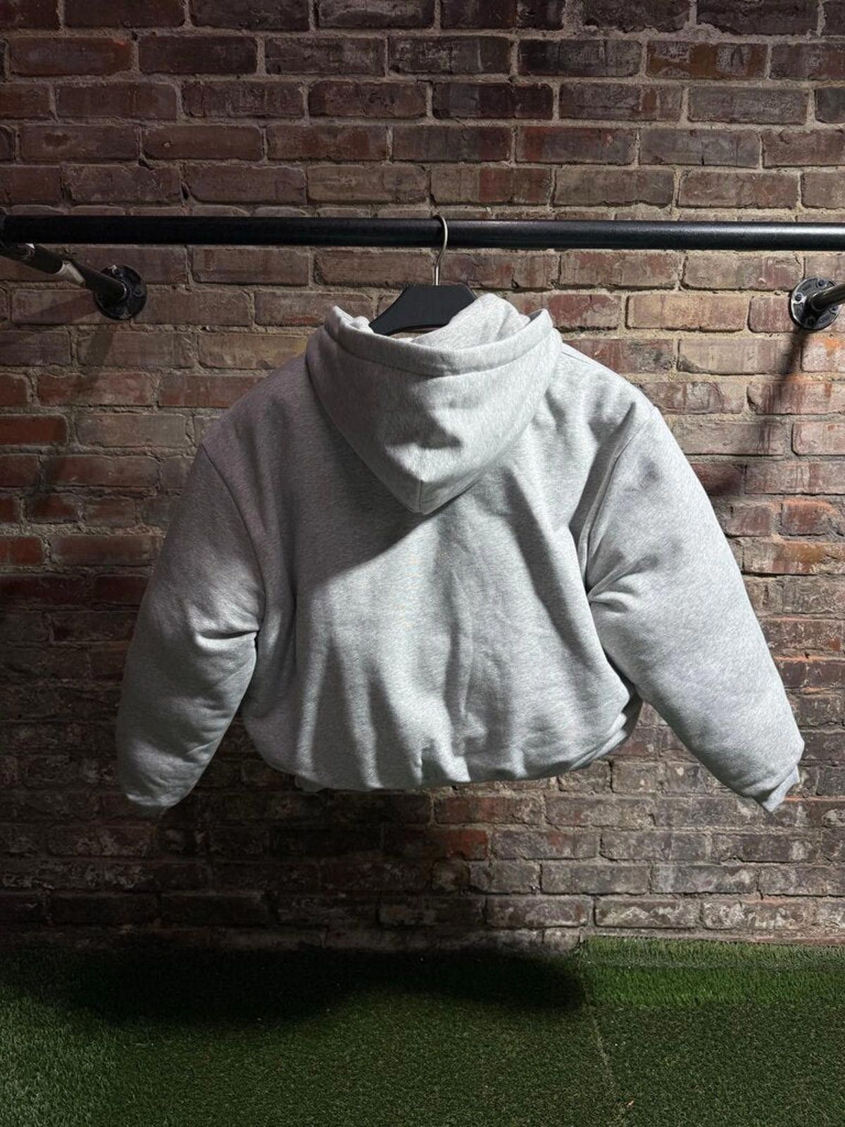 The GV Gallery GV Gallery Grey Reversible Puffer Jacket Sz. S Size ONE SIZE - 3 Thumbnail