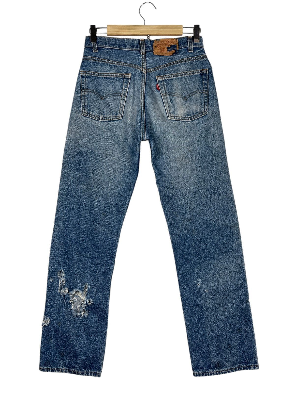 Levi's 🔥 80s Vintage Levis 501 Denim Jeans Made In Usa - Size 29 Size US 29 - 2 Thumbnail