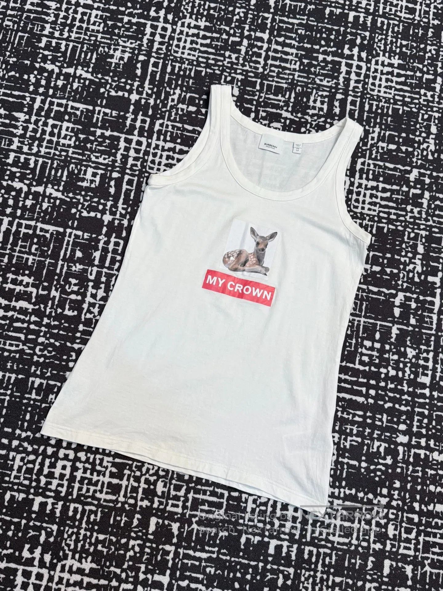 Other White Deer Print Vest XS. Size XS / US 0-2 / IT 36-38 - 1 Thumbnail
