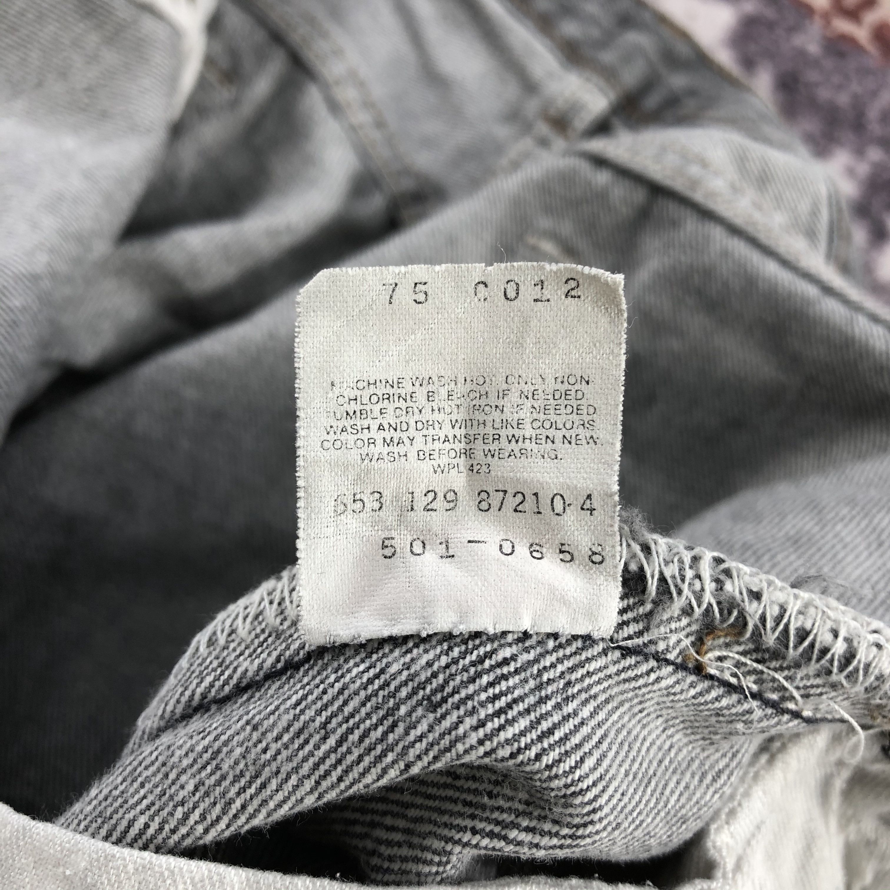 Levi's × Vintage Vintage 90s Levis 501 Faded Black Jeans-JM2836 Size US 35 - 13 Thumbnail