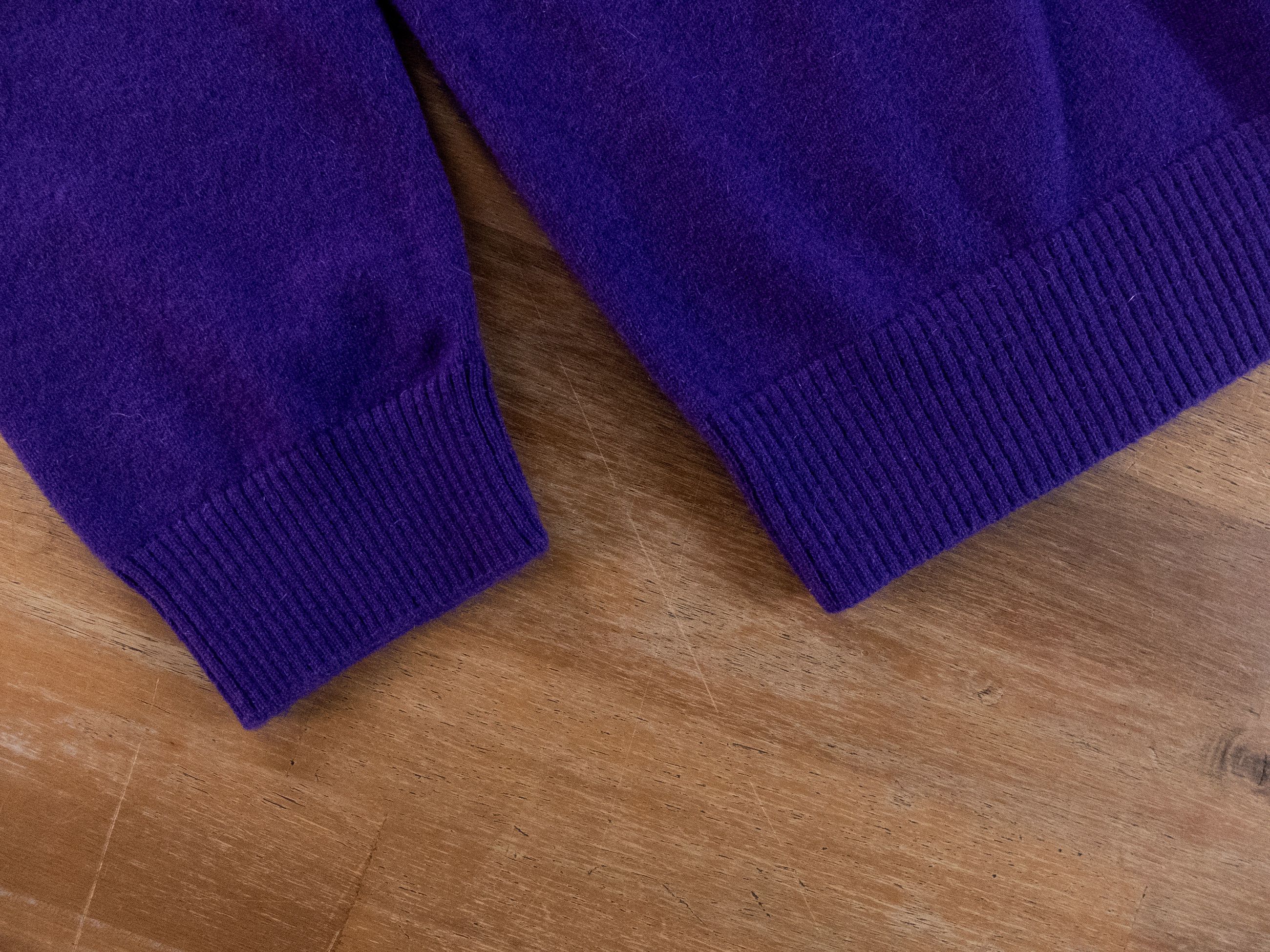 Other FALCONERI purple cashmere crewneck sweater Medium Size M / US 6-8 / IT 42-44 - 4 Thumbnail