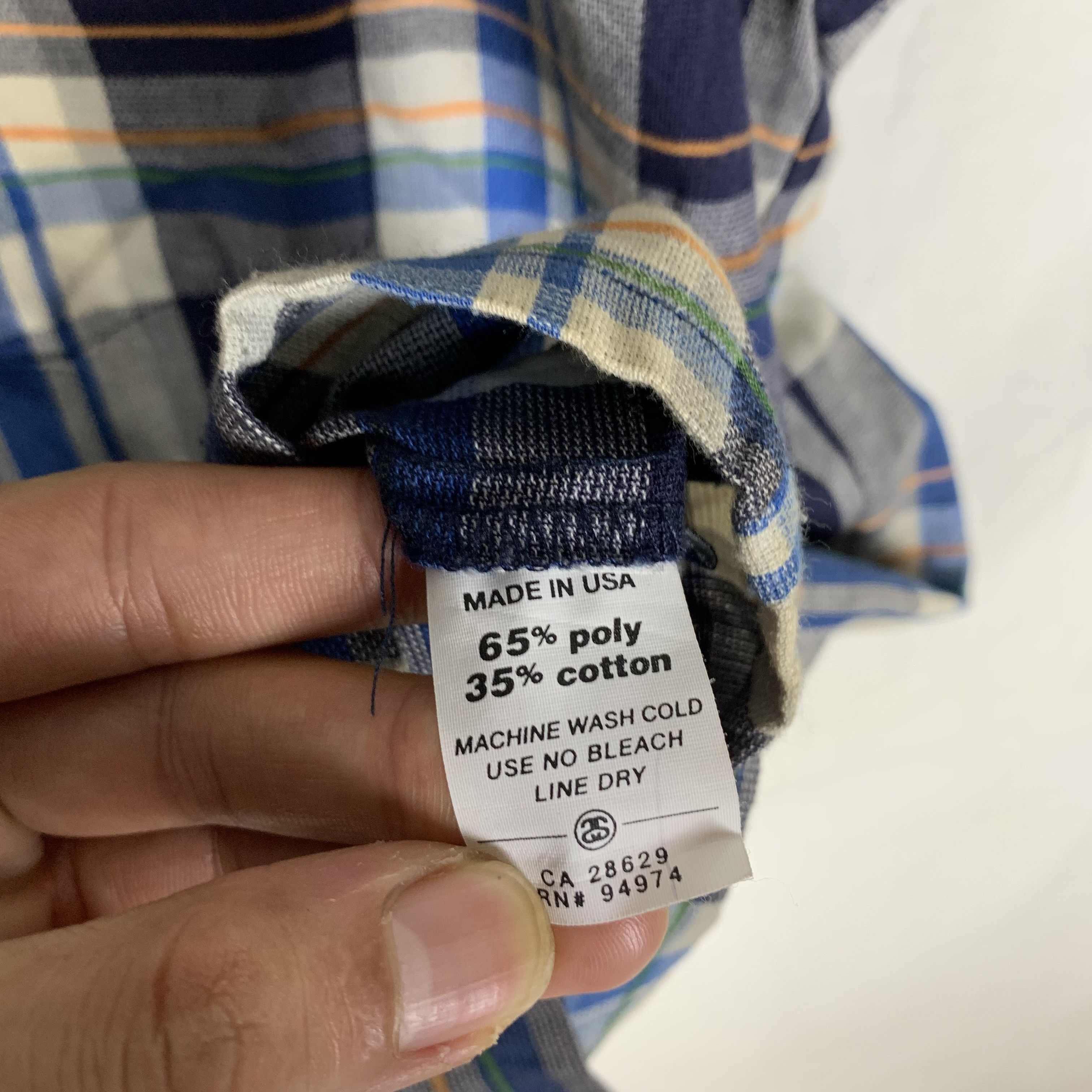 Stussy Stussy Plaid Button Up Shirt Size US M / EU 48-50 / 2 - 6 Thumbnail