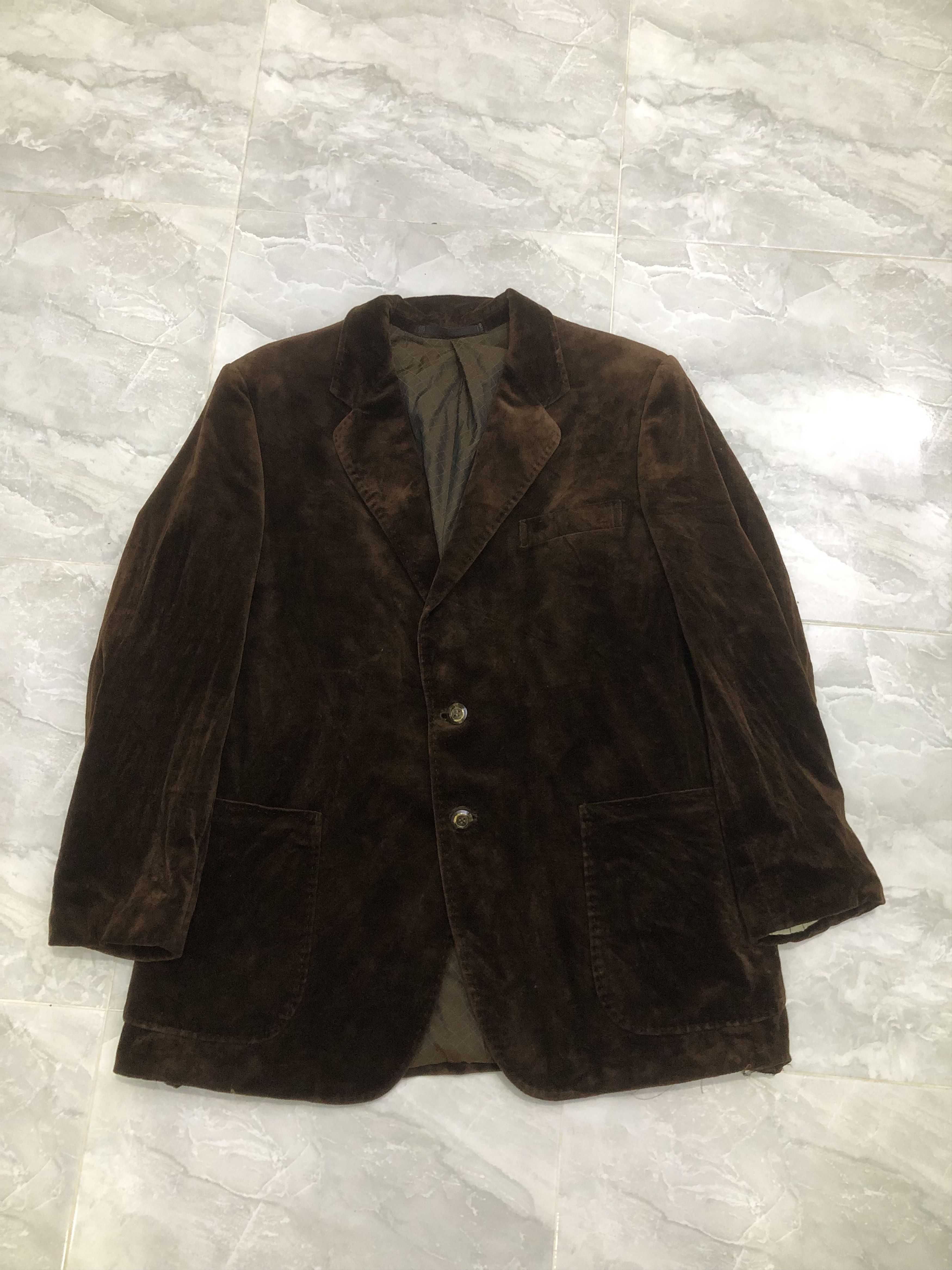 Japanese Brand ELCID Japan Niedieck German Velvet Jacket Size 40S - 13 Thumbnail