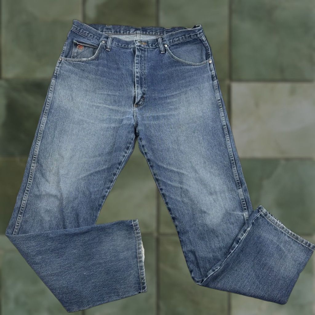 Wrangler VINTAGE Twenty X Jeans Adult 38x34 Blue Relaxed Grunge Y2K American Mens Size US 38 / EU 54 - 1 Thumbnail