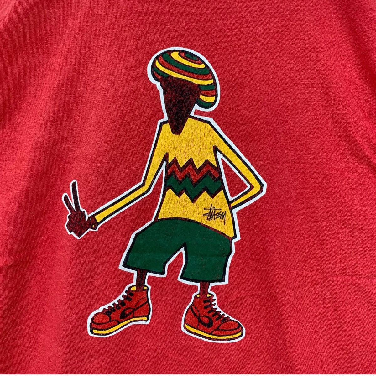 Stussy Vintage 90s STUSSY USA REGGAE Rootz Rockin Rydims TShirt Size US XS / EU 42 / 0 - 2 Thumbnail