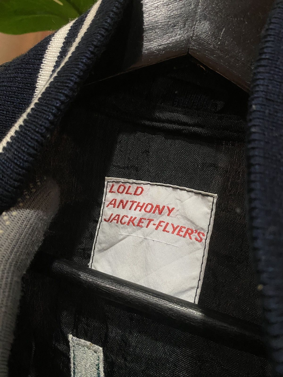 Vintage LOLD Anthony Jacket-Flyer’s Black Bomber Jacket Embroidered Size US M / EU 48-50 / 2 - 5 Thumbnail