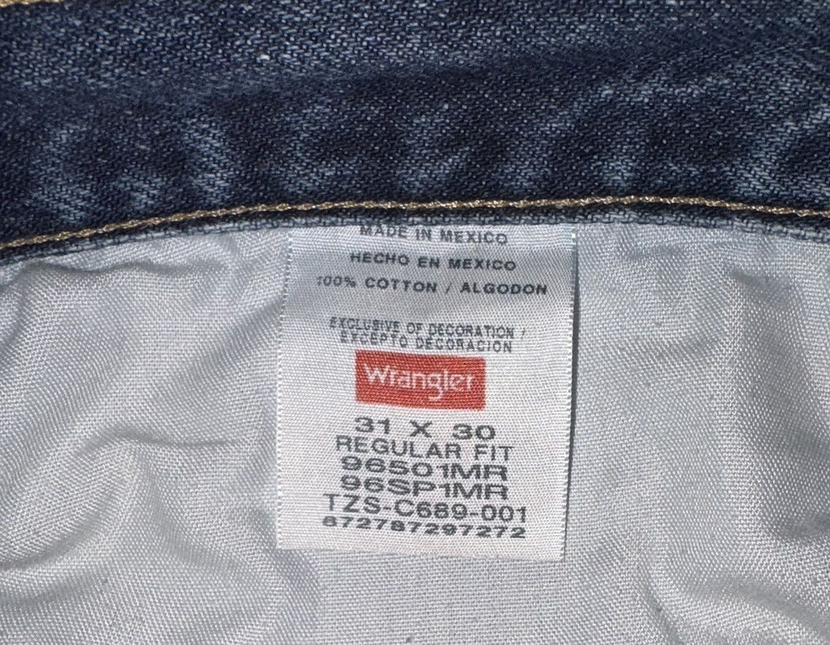 Wrangler Vintage 80’s Wrangler Straight Leg Jean! Rare Size 31" - 10 Thumbnail