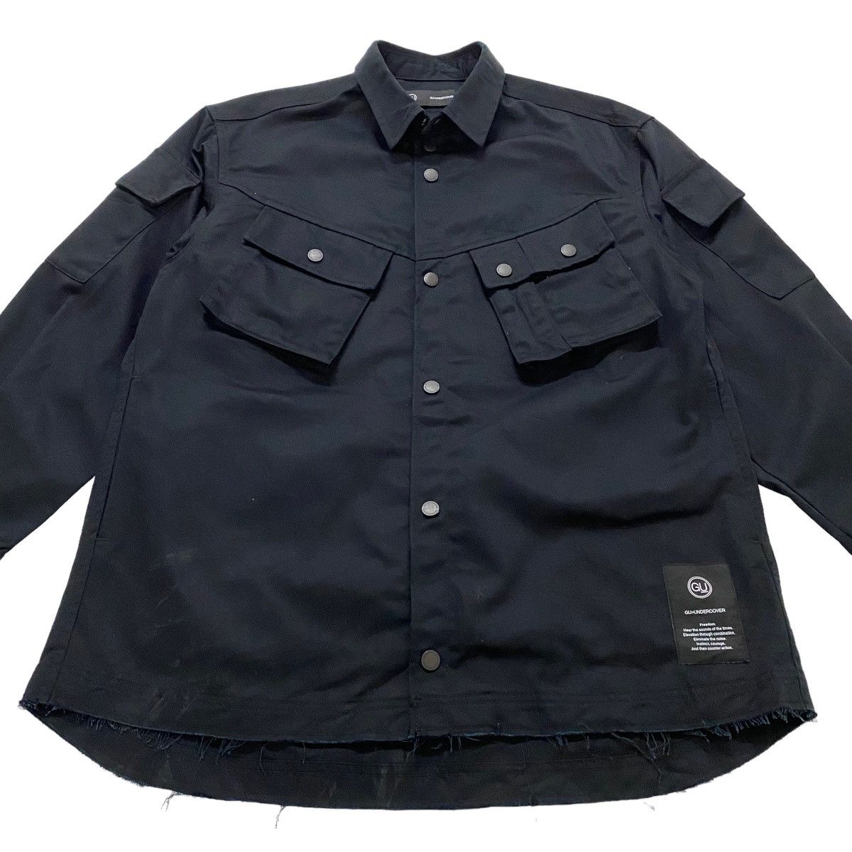 Undercover ⚡️Gu x Undercover black jacket nice design Size US M / EU 48-50 / 2 - 5 Thumbnail