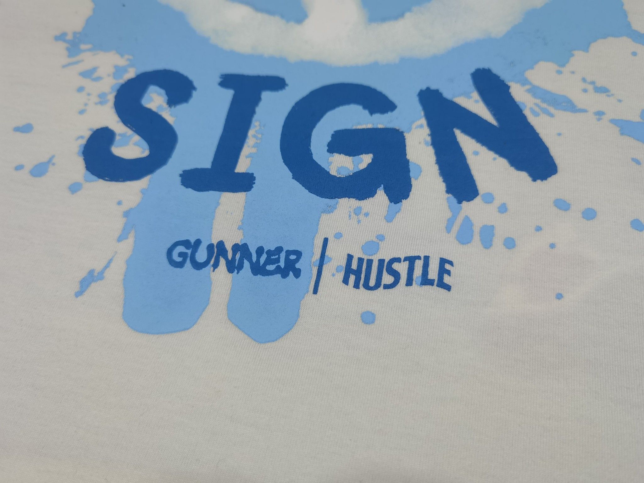 Rap Tees J. Cole gunner X hustler oversized tee XL 2207 Size US XL / EU 56 / 4 - 3 Thumbnail