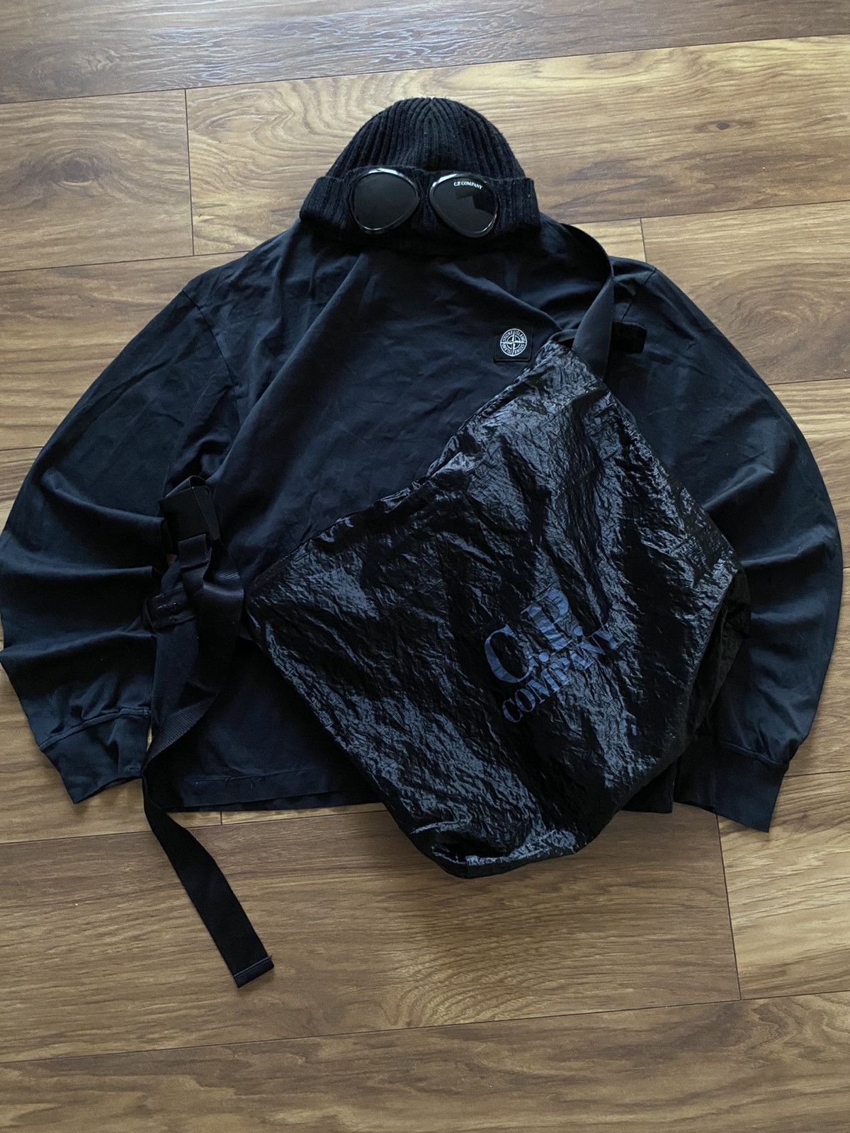 Stone Island Longsleeve Stone Island Boxy Fit Patch Program Drill Y2k Size US L / EU 52-54 / 3 - 2 Thumbnail