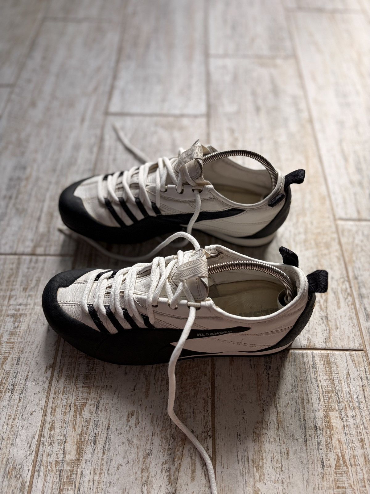 Jil Sander × Puma Archival Puma Jil Sander Leather Sneakers Rare Vintage Y2K Size US 6 / IT 36 - 6 Thumbnail