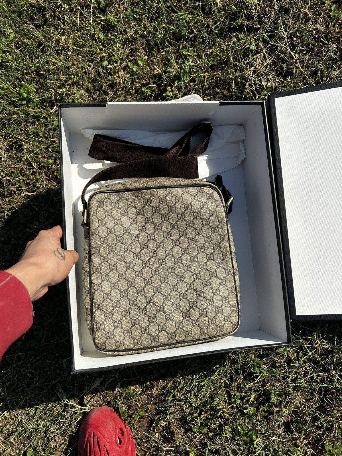 Gucci Gucci monogram side bag coated canvas Size ONE SIZE - 4 Thumbnail