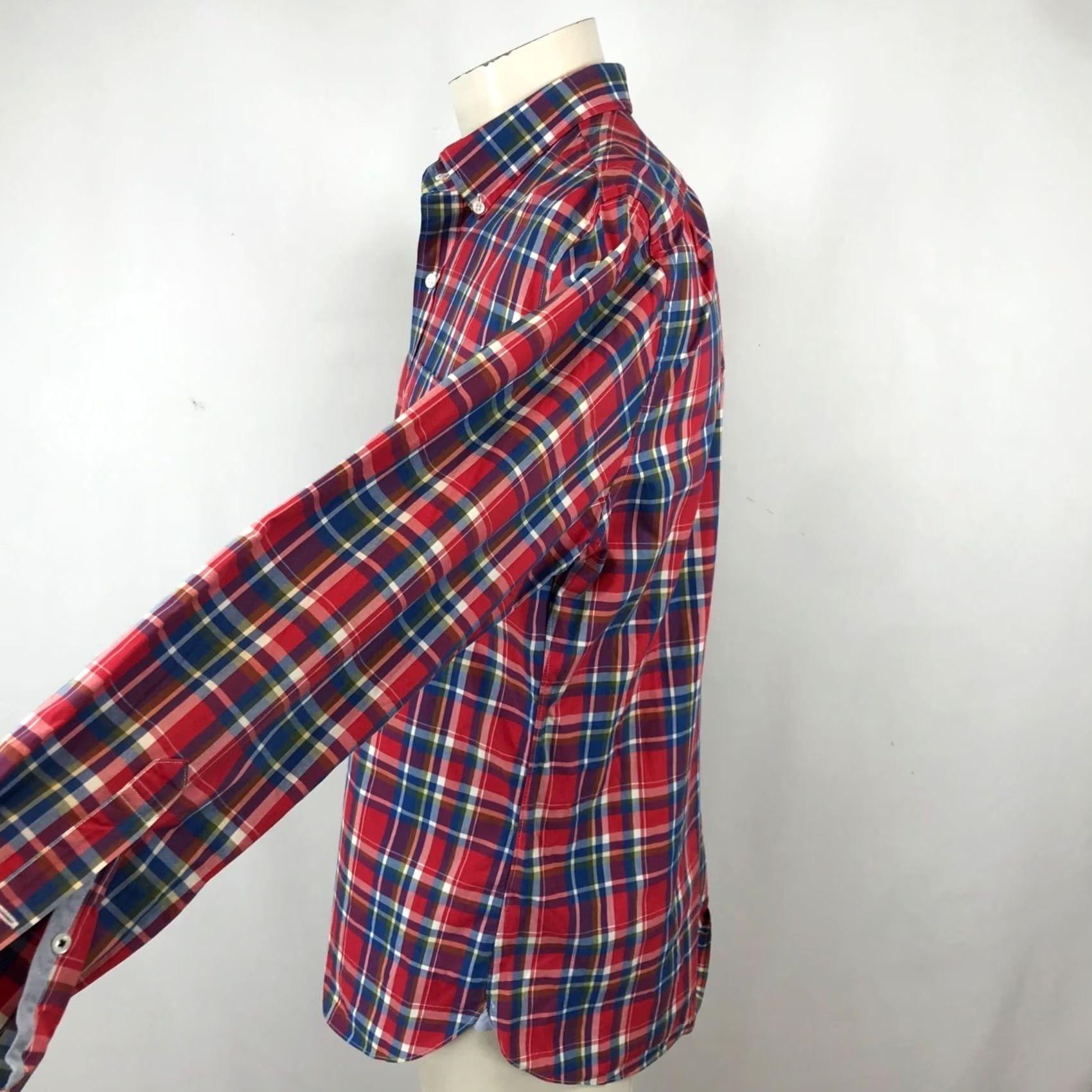 Bonobos BONOBOS Mens Large Plaid Button Shirt 100% Cotton Long Sleeve Size US L / EU 52-54 / 3 - 4 Thumbnail