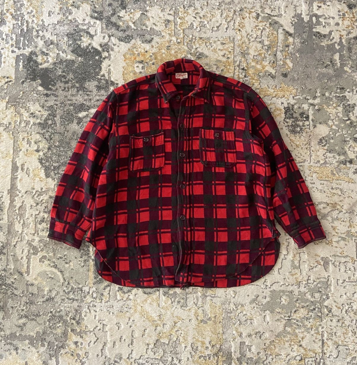 Champion VINTAGE CHAMPION TARTAN SHIRT FLANNEL Size US L / EU 52-54 / 3 - 1 Thumbnail