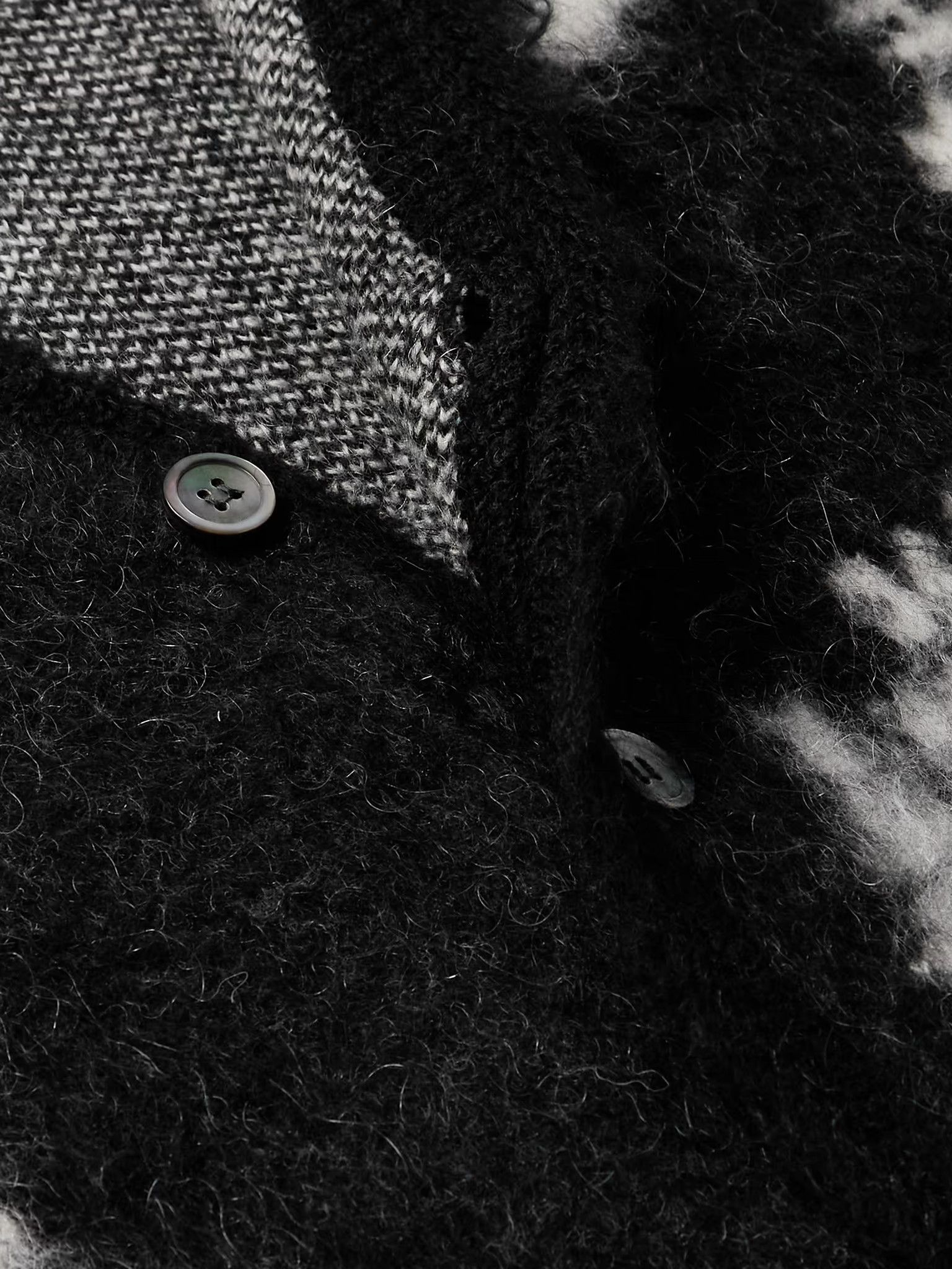 DENIM TEARS × Saint Michael o1mle0326 Cardigan in Black Size US XL / EU 56 / 4 - 3 Thumbnail