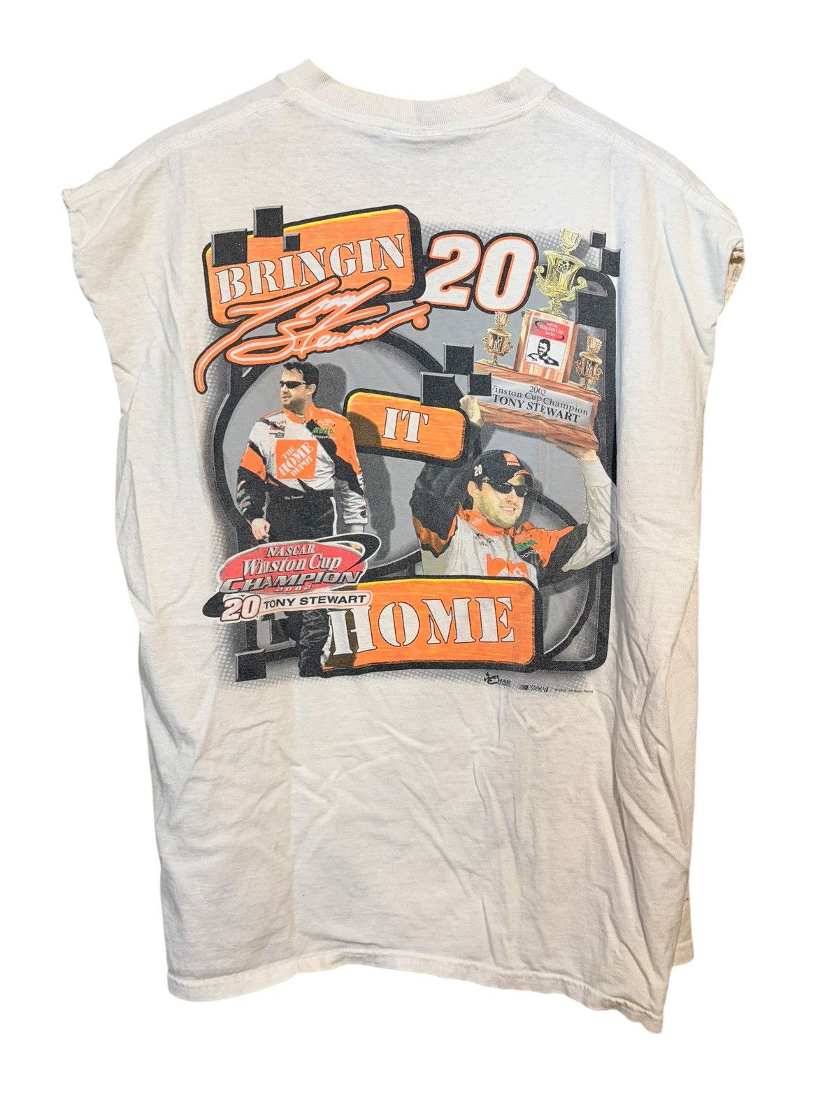 Vintage tony Stewart Tee Size US L / EU 52-54 / 3 - 3 Thumbnail
