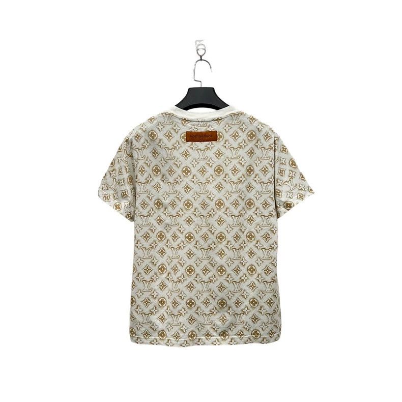 Louis Vuitton Louis Vuitton Beige full logo short sleeve Size US S / EU 44-46 / 1 - 3 Thumbnail