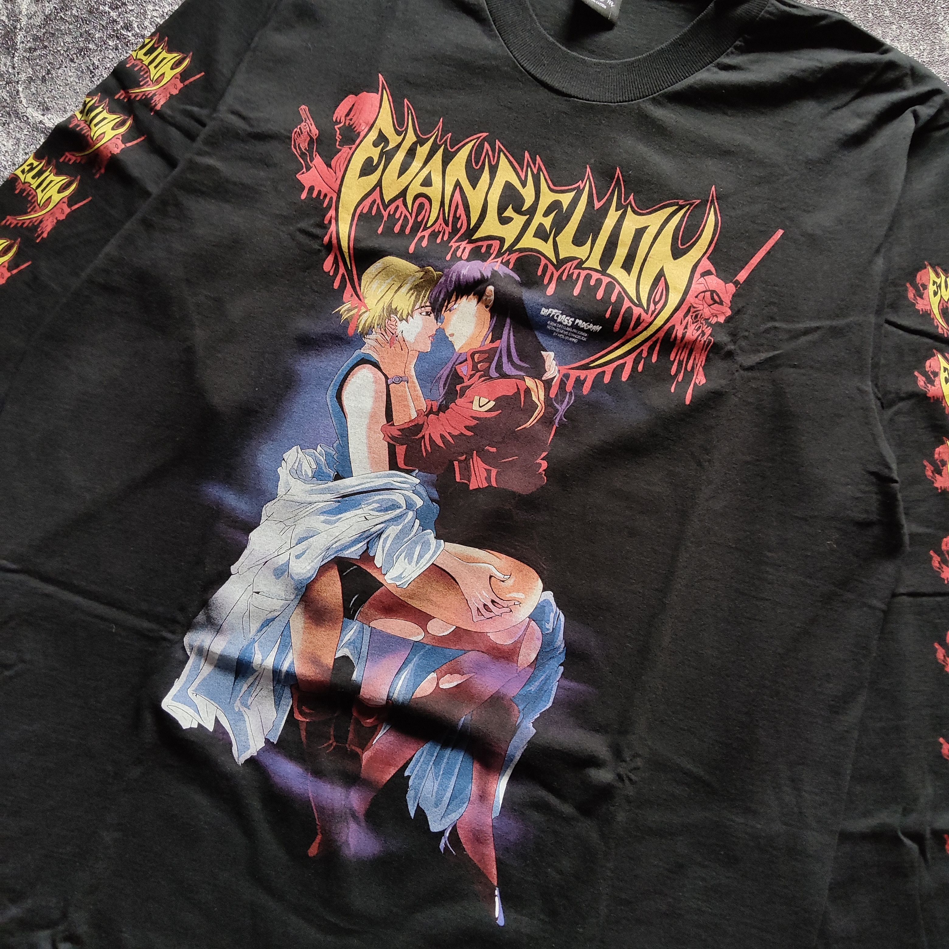 Anime × Japanese Brand × Vintage ‼️LIMITED TSHIRT EVANGELION : EPISODE 25‼️ Size US XL / EU 56 / 4 - 2 Thumbnail