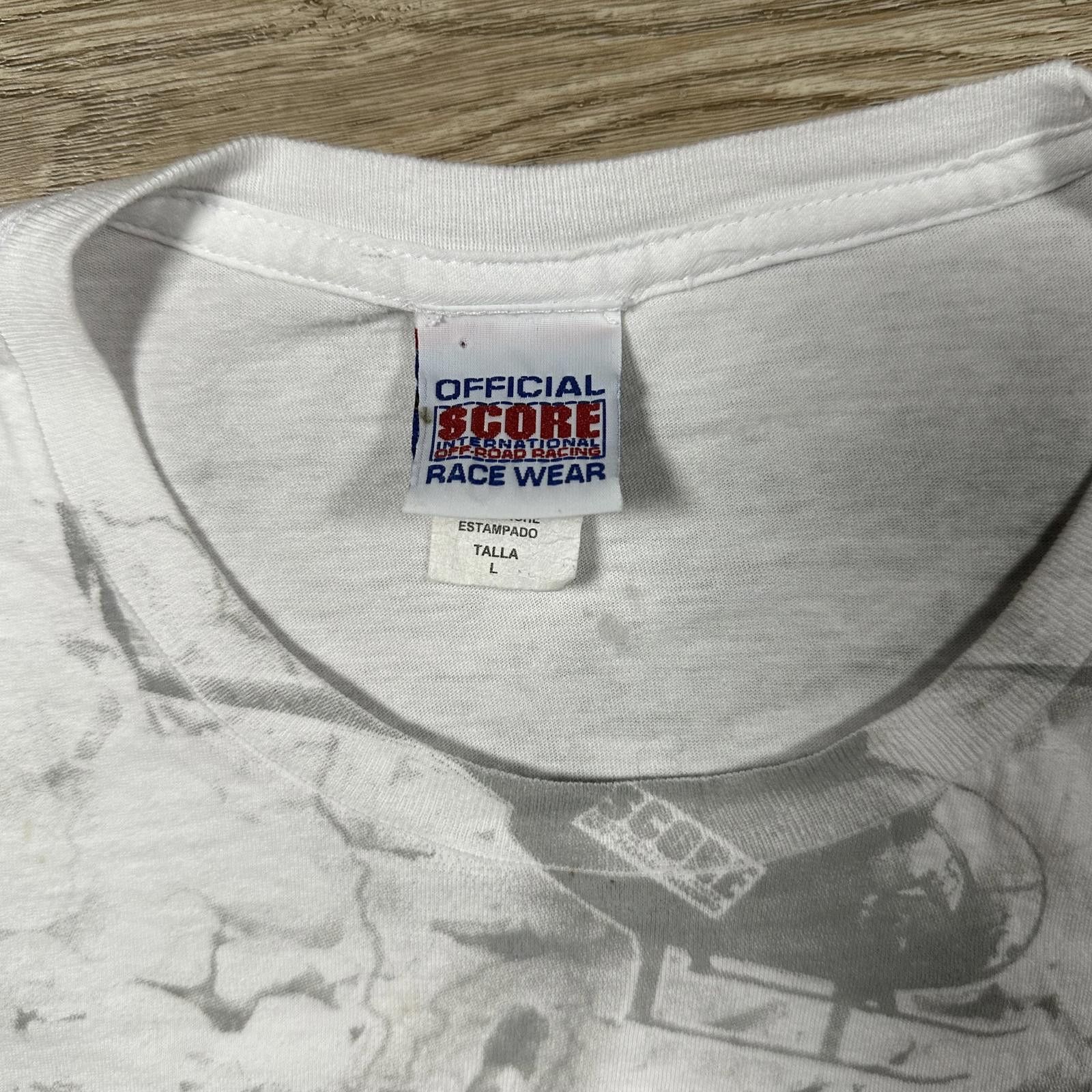 Other BFGoodrich Mens T-shirt Large White Baja 500 Racing Graphic Size US L / EU 52-54 / 3 - 3 Thumbnail