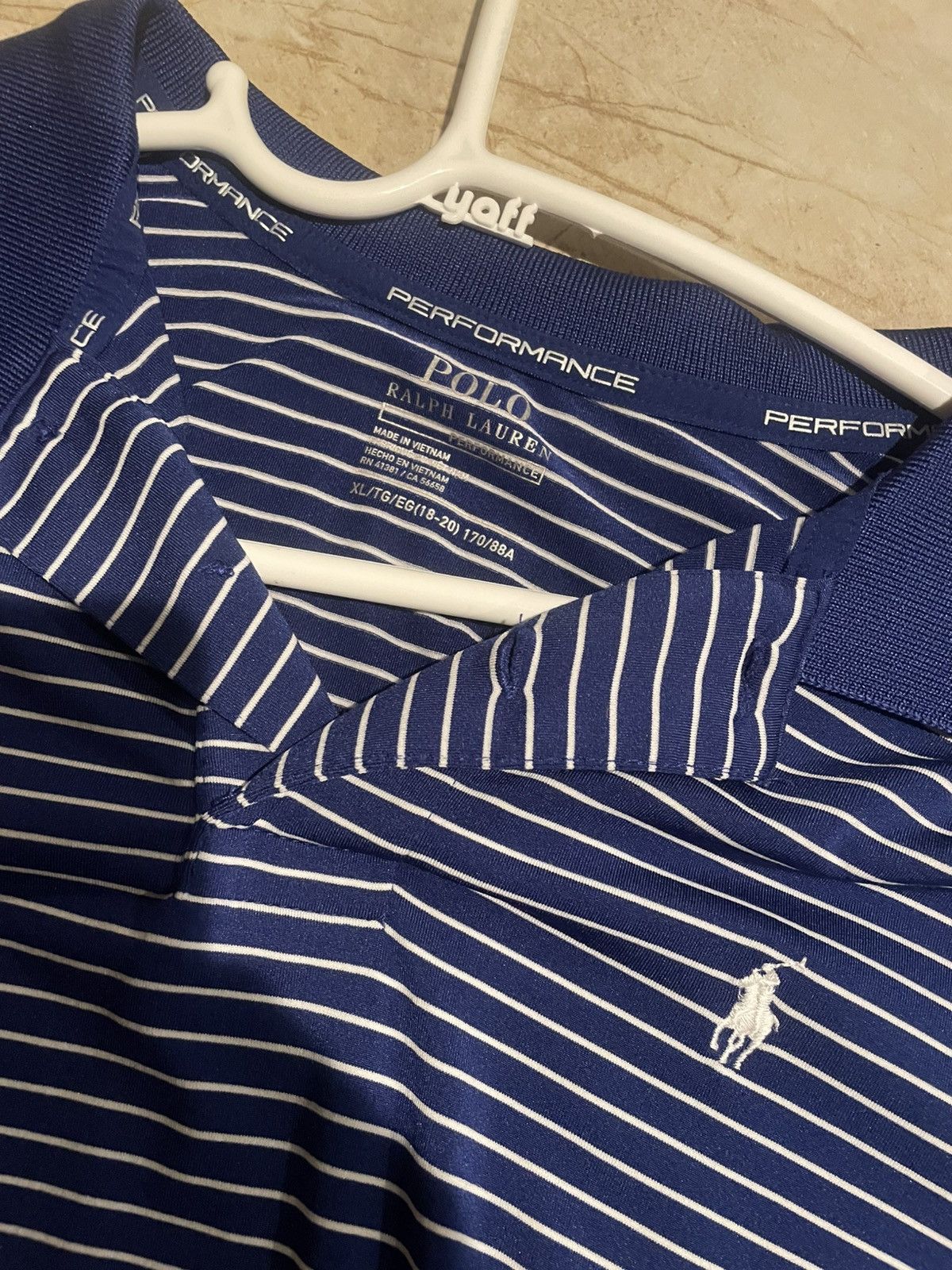 Polo Ralph Lauren Blue Performance Ralph Lauren Polo Size US XS / EU 42 / 0 - 3 Thumbnail