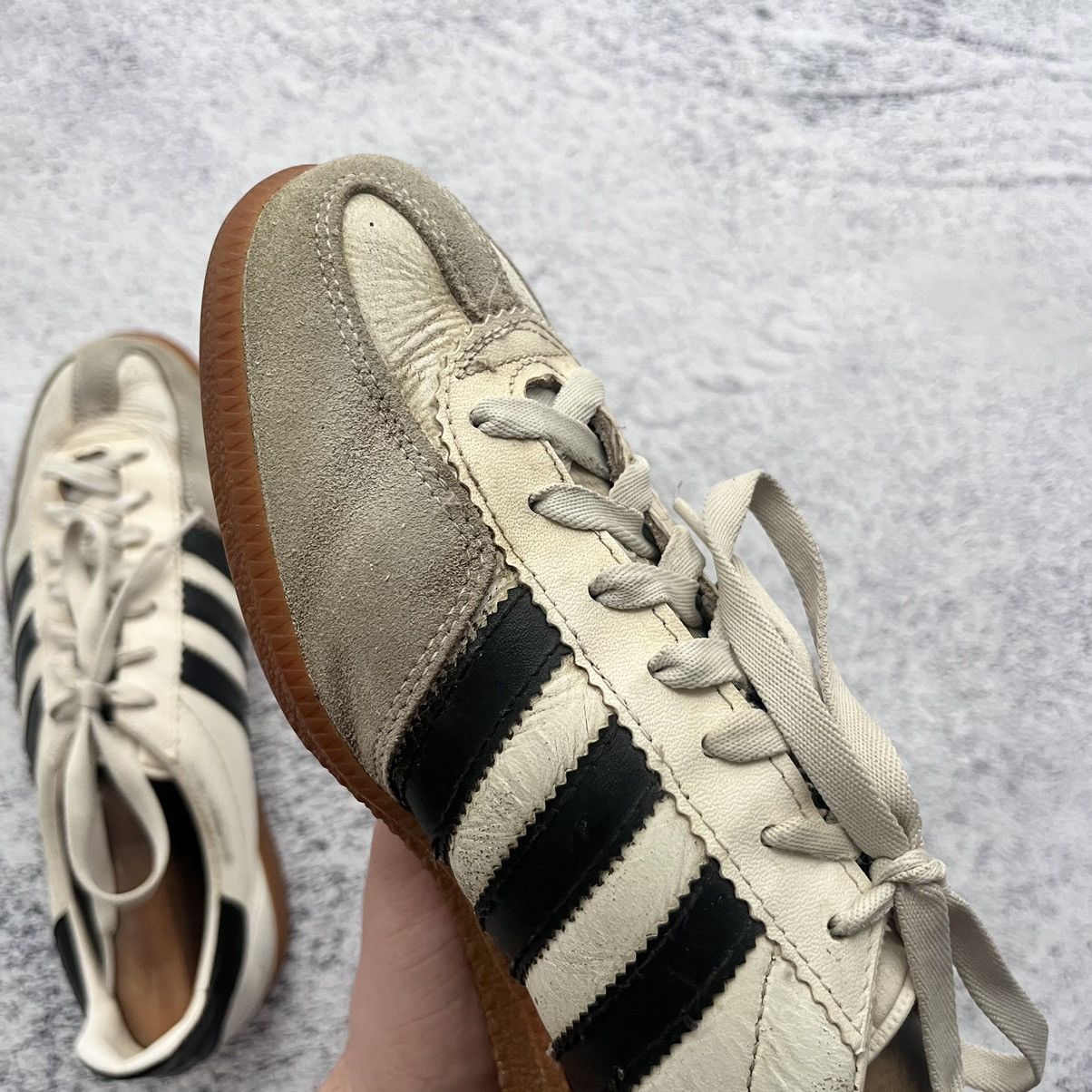 Adidas × Vintage Vintage Adidas Universal Made in Yugoslavia Black White Size US 8.5 / EU 41-42 - 10 Thumbnail