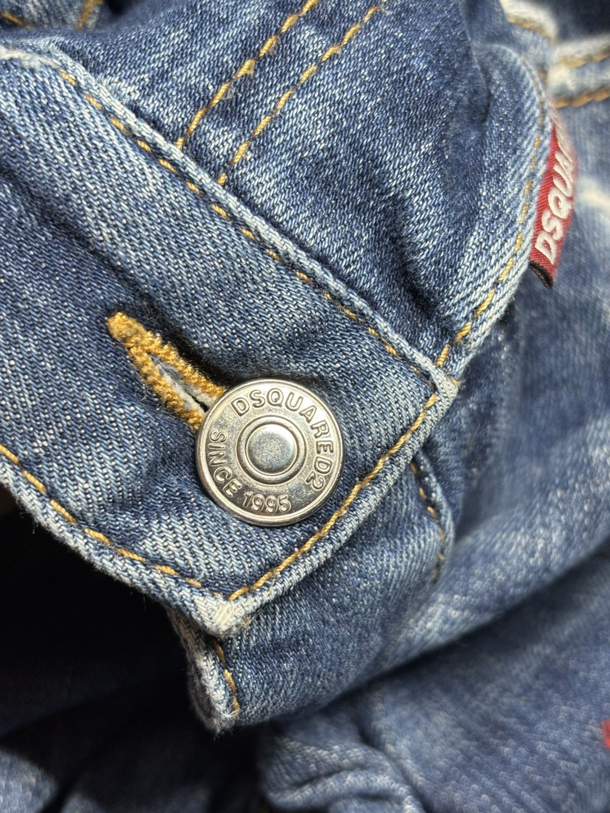 Dsquared2 🔥 Dsquared2 Cool Guy Jeans S74LB0330 Distressed Blue Denim Size US 34 / EU 50 - 12 Thumbnail