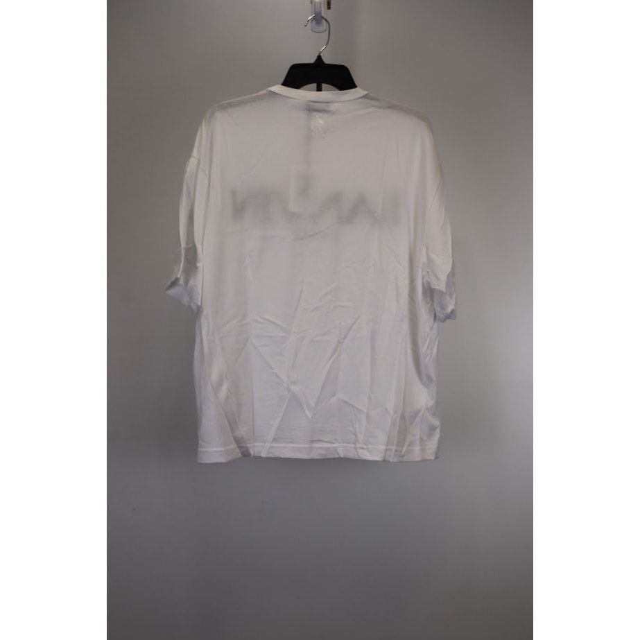 Lanvin o1rshd1 Embroidered Oversize T-Shirt in Optic White Size US S / EU 44-46 / 1 - 8 Thumbnail