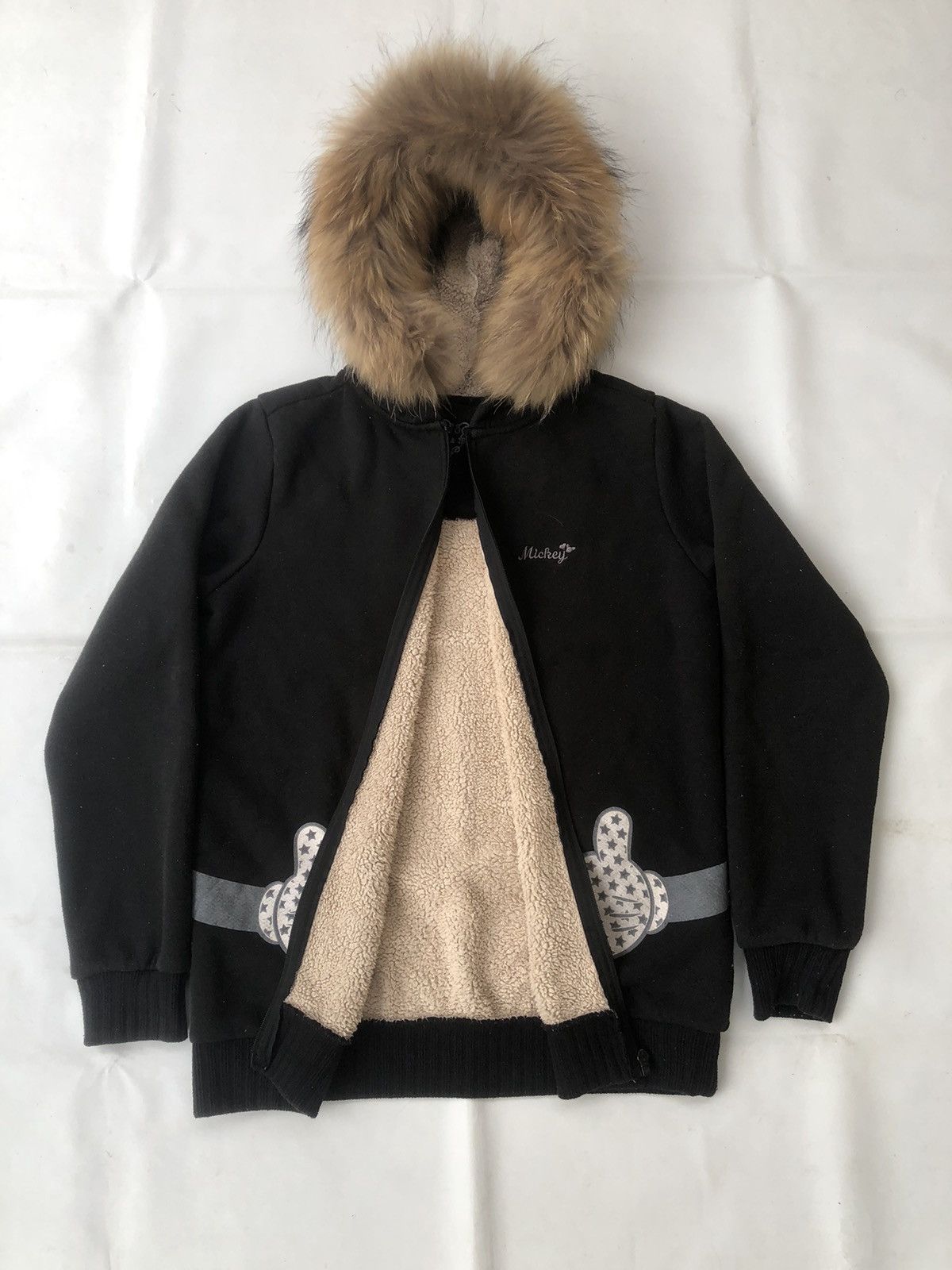 If Six Was Nine Japanese Fur Hoodie Zipper Gothic Ifsix Lgb Style Size US L / EU 52-54 / 3 - 3 Thumbnail