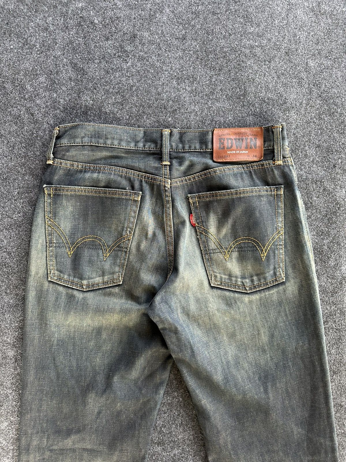 Beauty Beast × Edwin × If Six Was Nine Edwin 503 Vintage Rusty Worn Denim Size 31 F84 Size US 31 - 4 Thumbnail