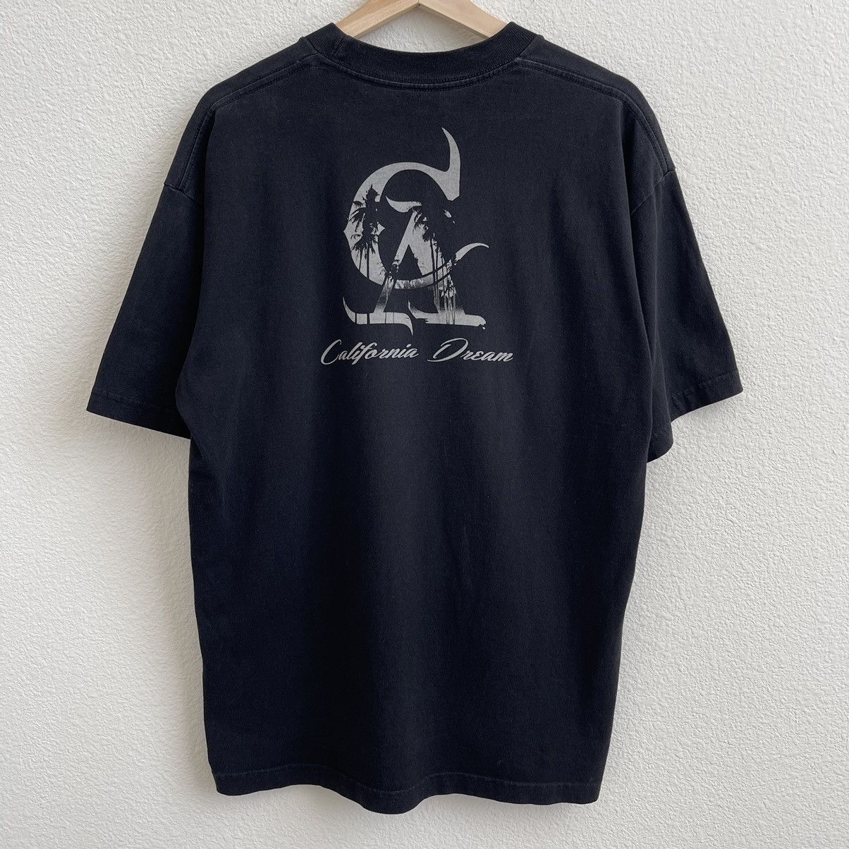 Other PRO TAG Vintage Black California Dream Edgy Graphic Tee Size US L / EU 52-54 / 3 - 11 Thumbnail