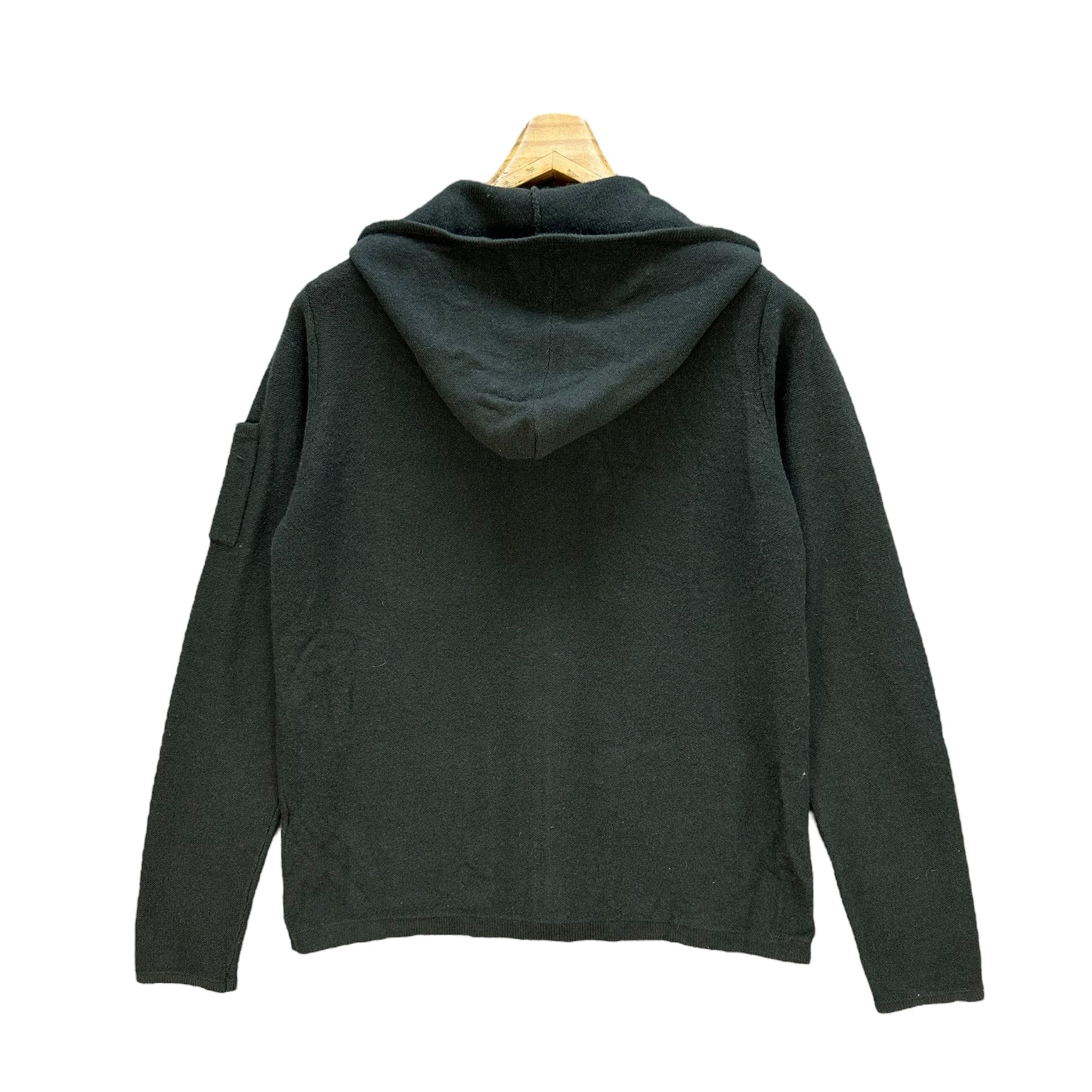 Fiorucci Fiorucci Four Pocket Zipper Hoodie Wool Jacket #A32-0717 Size M / US 6-8 / IT 42-44 - 9 Thumbnail