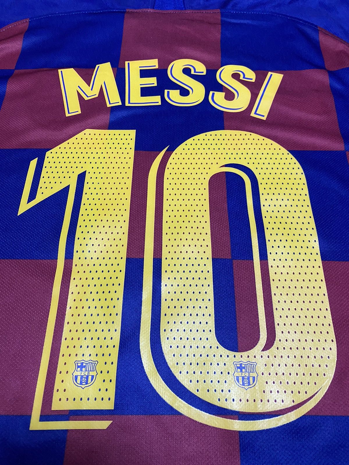 Nike Lionel Messi FC Barcelona Nike 2019/20Soccer Jersey Size S Size US S / EU 44-46 / 1 - 4 Thumbnail
