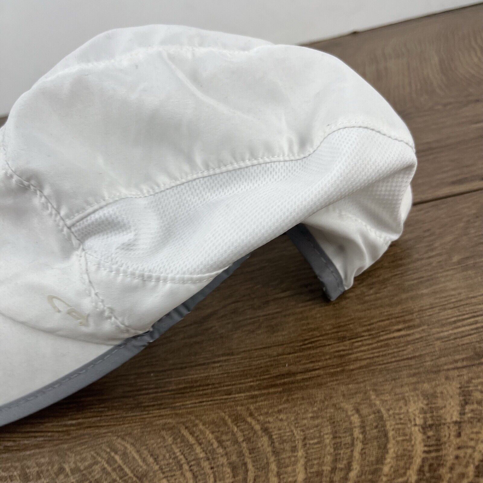Other White Athletic Hat Running White Hat White Adjustable Hat Wh Size ONE SIZE - 8 Thumbnail