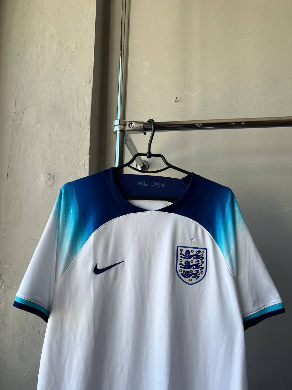Nike 2022/23 ENGLAND TEAM HOME SOCCER JERSEY FOOTBALL SHIRT RARE Size US XL / EU 56 / 4 - 3 Thumbnail